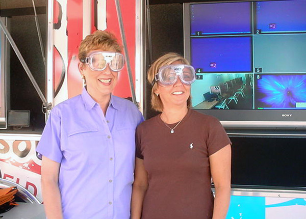 Terri with Linda Doherty